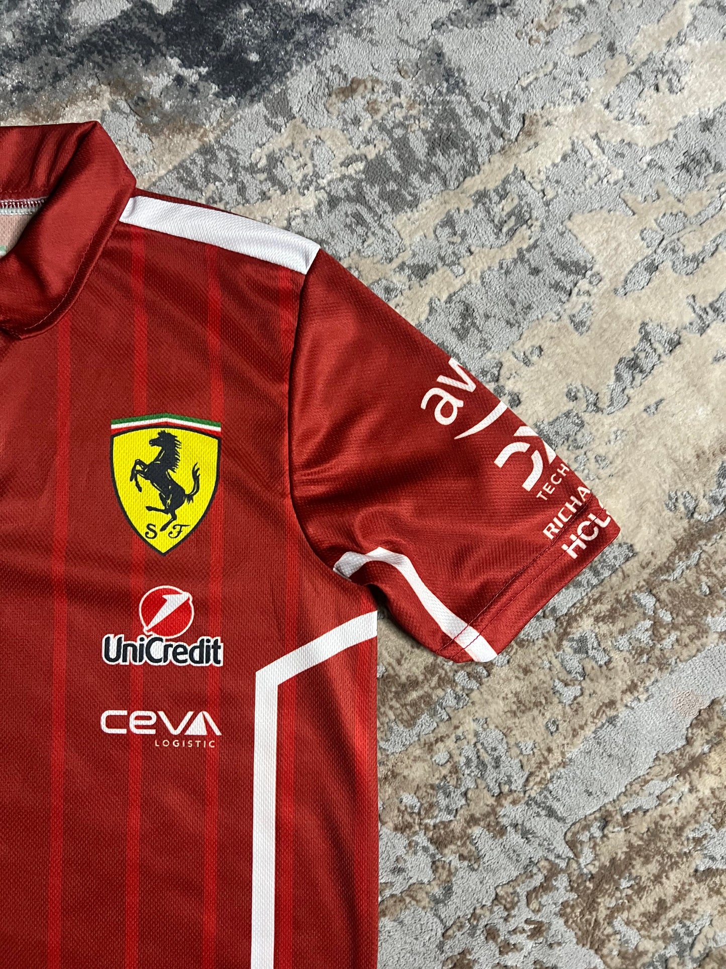 Ferrari 2025 Team Polo Jersey