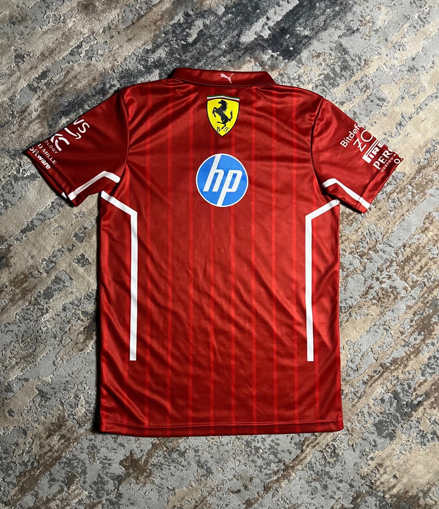 Ferrari 2025 Team Polo Jersey