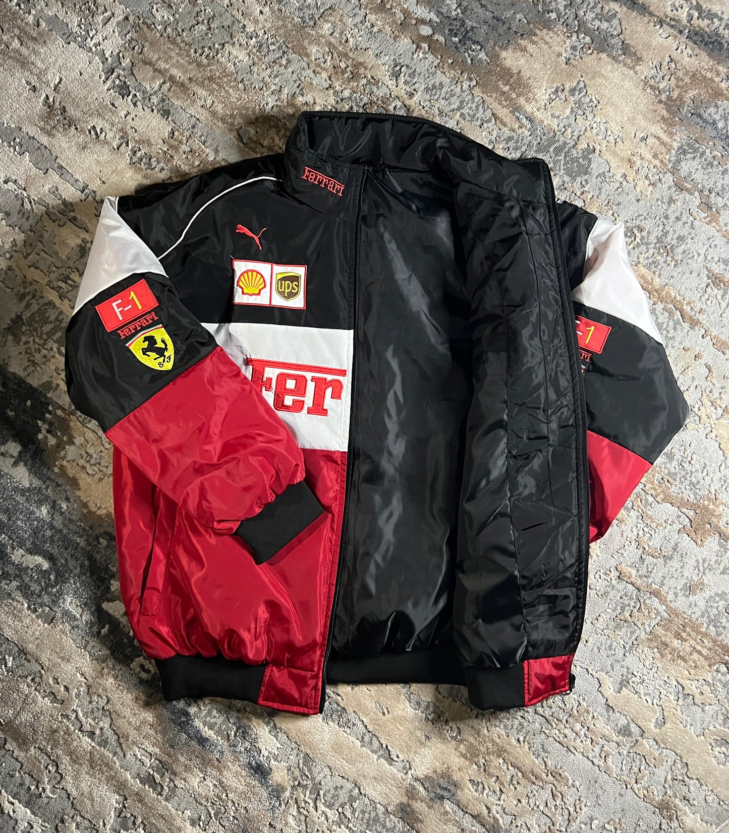 Tricolor Ferrari Jacket