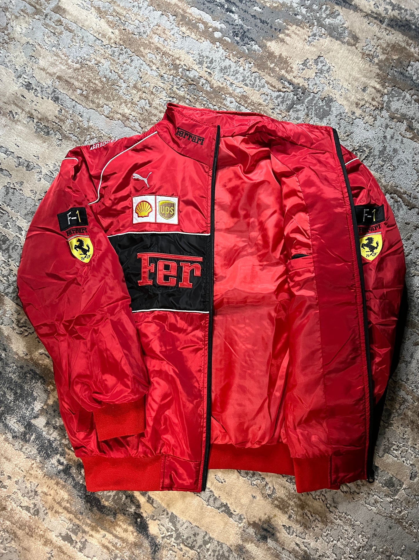 Red Ferrari Jacket