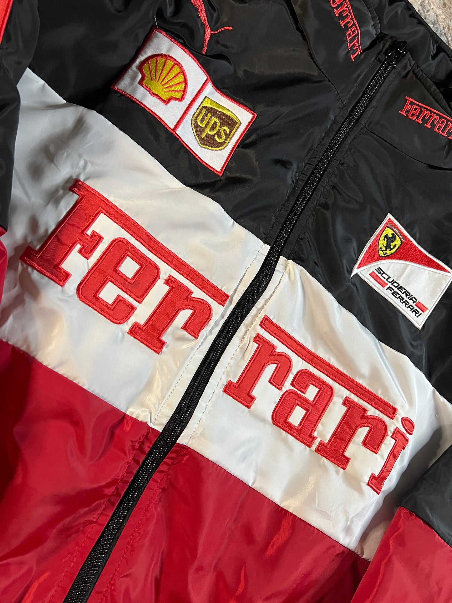 Tricolor Ferrari Jacket